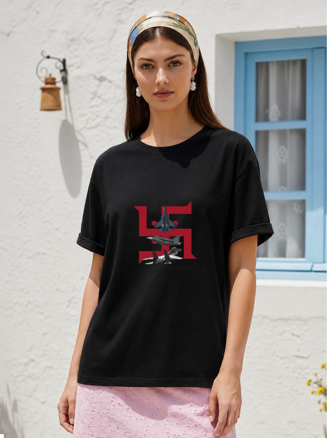 Indian Air Force Fighter Jet Regular fit Graphic T-Shirt for Unisex alternate